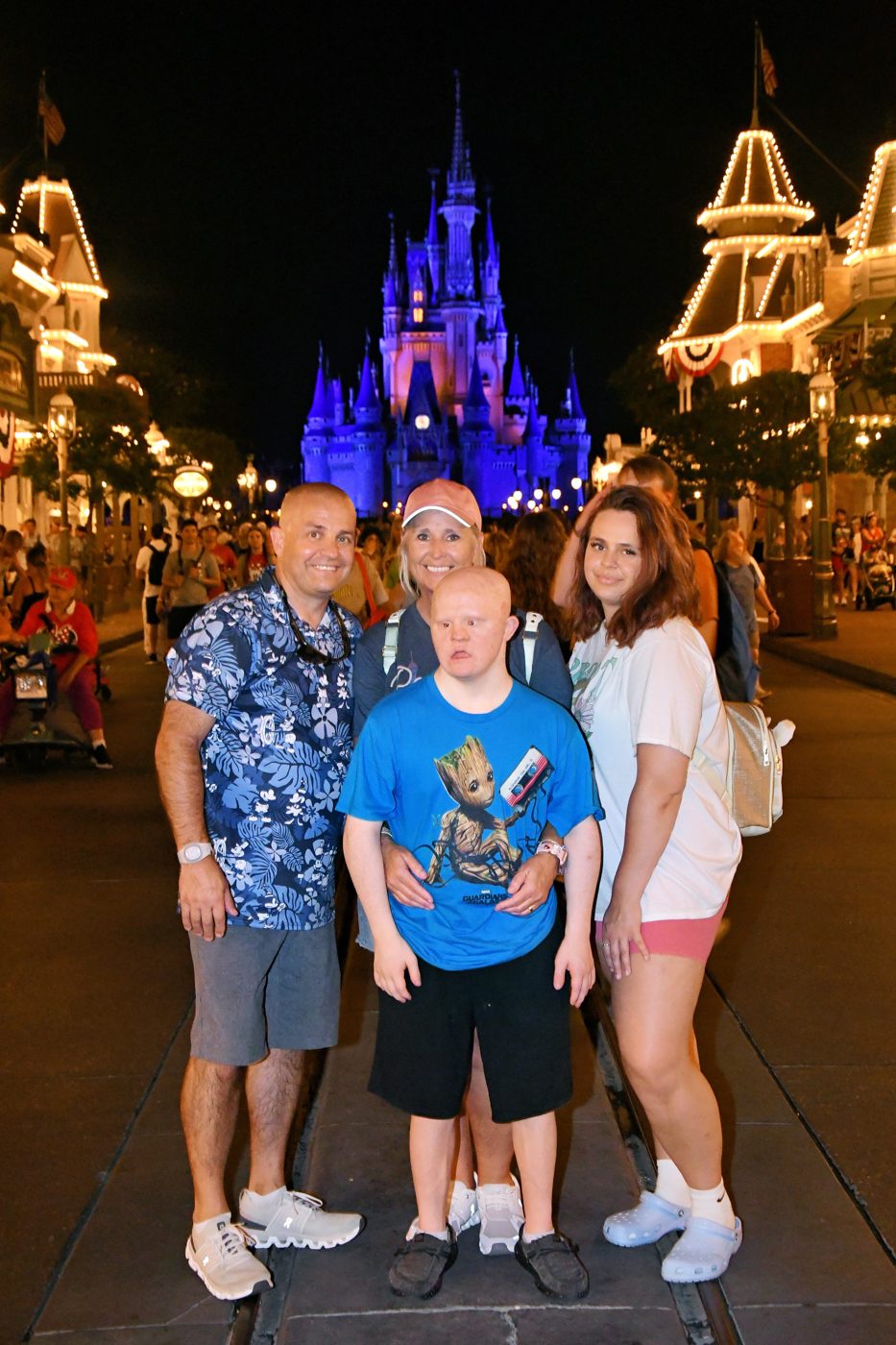 The Pixie Packed Family at Magic Kingdom